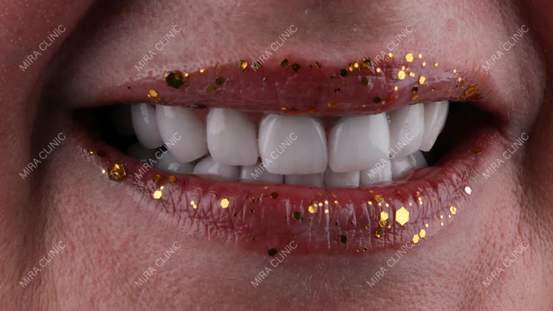 Hollywood smile for women
